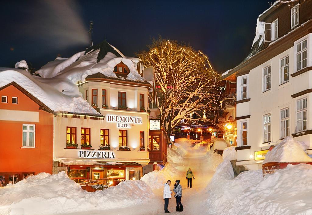 Hotel Pizzeria Belmonte Špindlerŭv Mlýn Eksteriør bilde