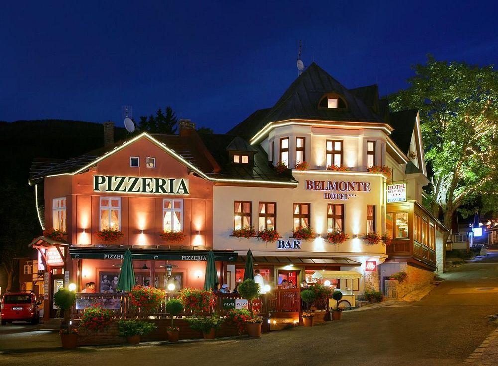 Hotel Pizzeria Belmonte Špindlerŭv Mlýn Eksteriør bilde