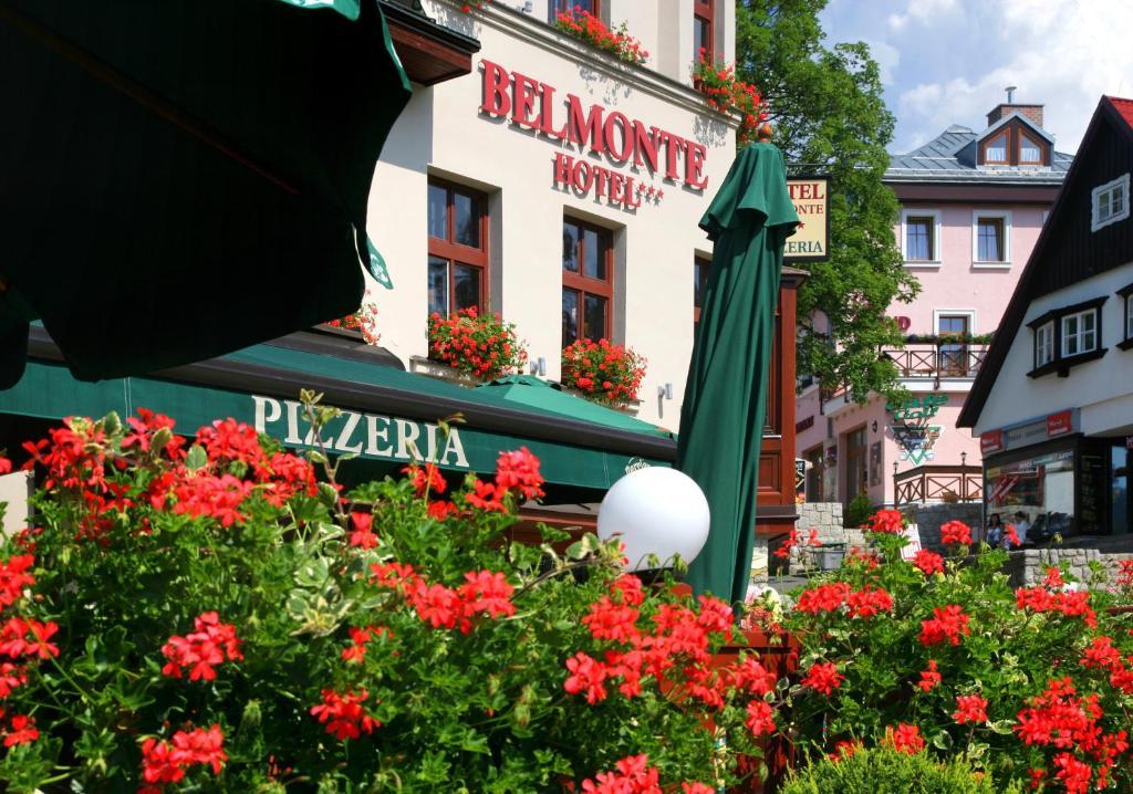 Hotel Pizzeria Belmonte Špindlerŭv Mlýn Eksteriør bilde